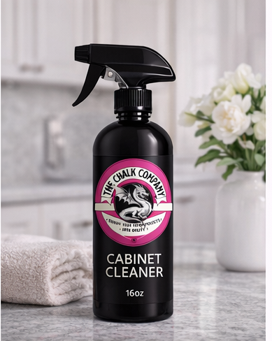 The Chalk Company Cabinet Cleaner | Streak-Free Cleaner for Painted, Wood & Finished Cabinets (16oz)