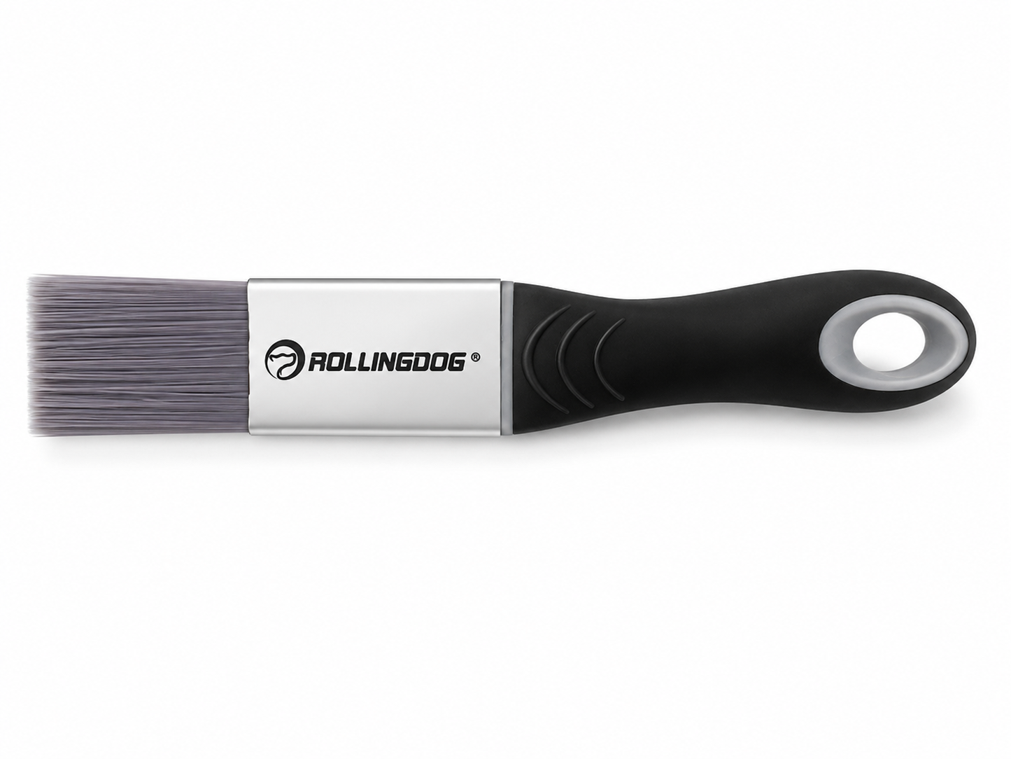 Triangular detail paint brush
