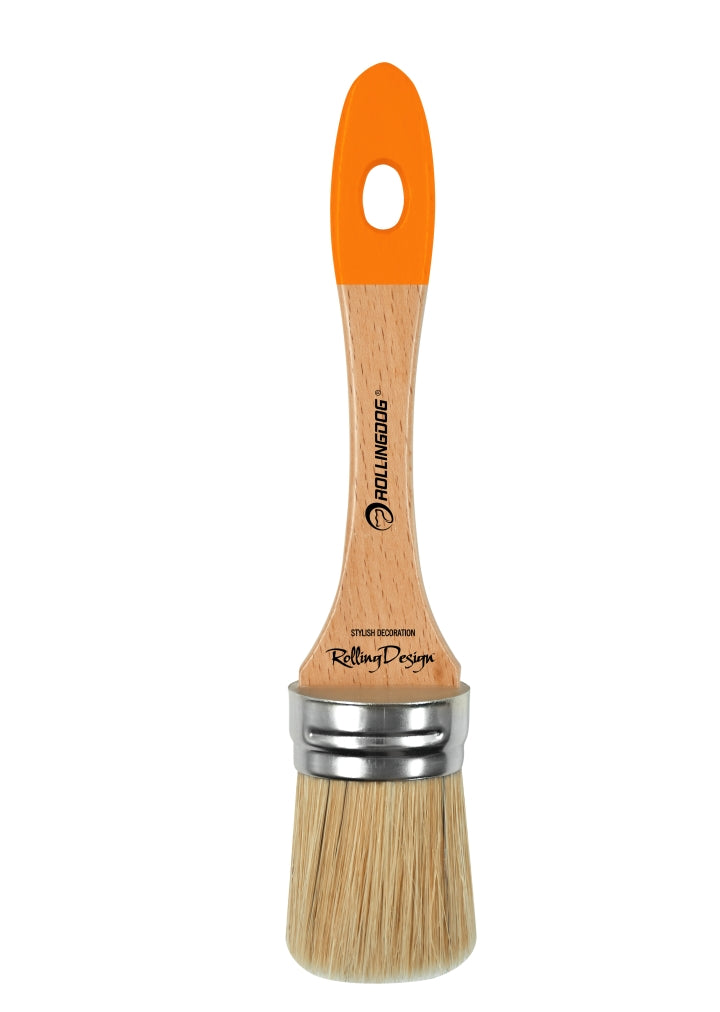 Oval Chalk ROLLING DESIGN CB700 Series– Professional Furniture & Craft Brushes (Multiple Size Options)