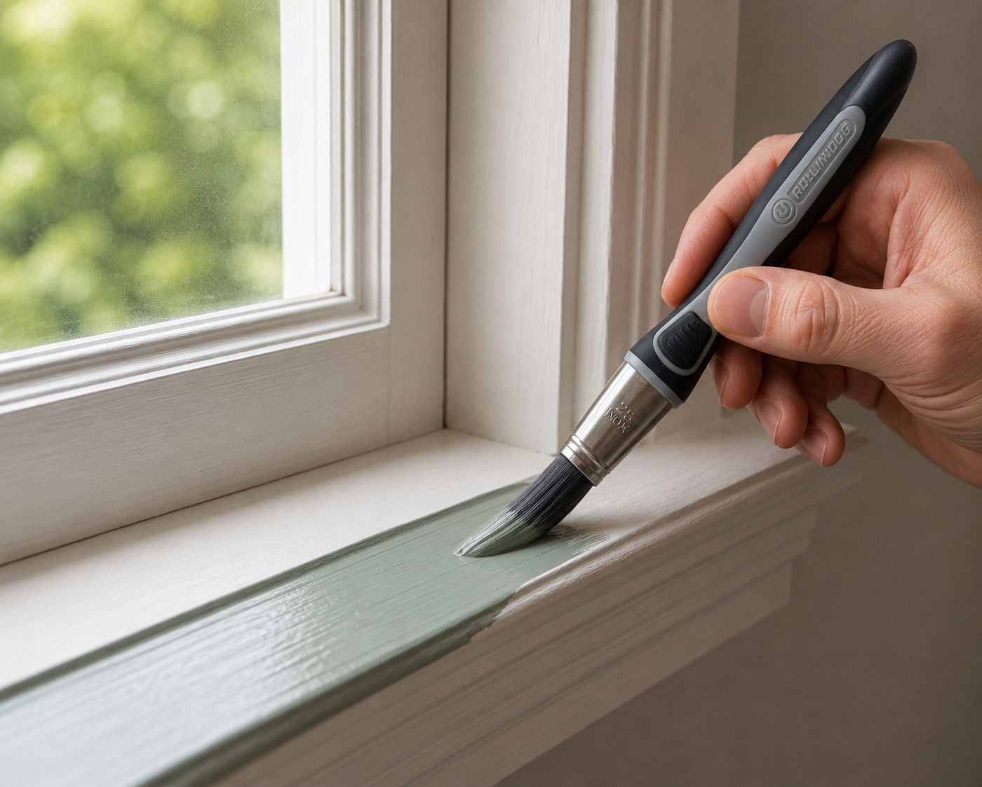 DETAIL PRO™ 1" Pointed Round Detail Brush | Precision Trim & Chalk Paint Brush