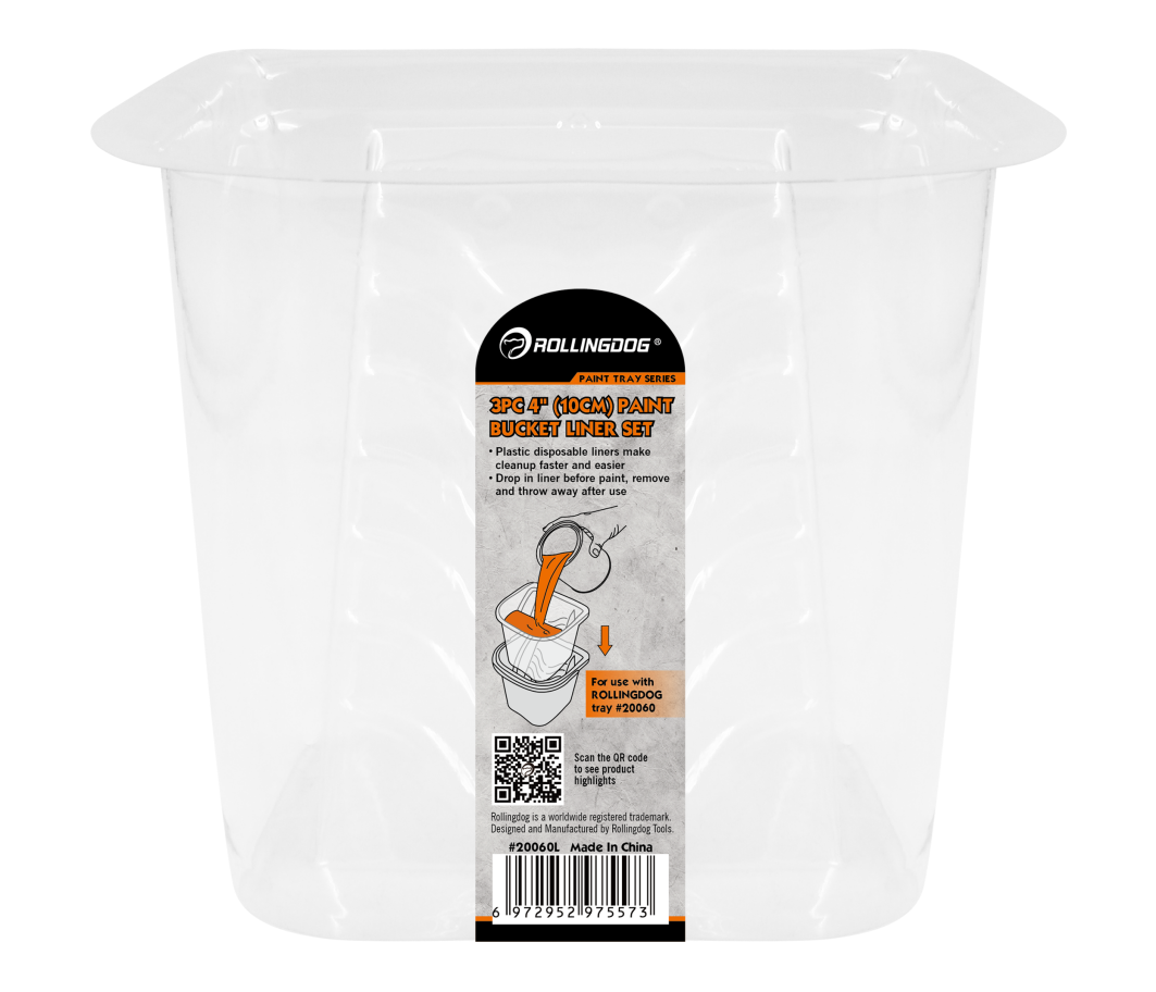20060L 4_inch_paint_bucket_liner_pack_disposable_plastic_liners