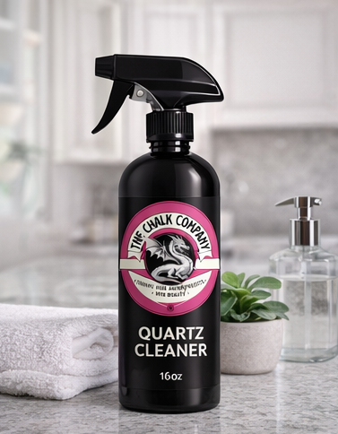 The Chalk Company Quartz Cleaner | Streak-Free Cleaner for Quartz Countertops & Surfaces (16oz)