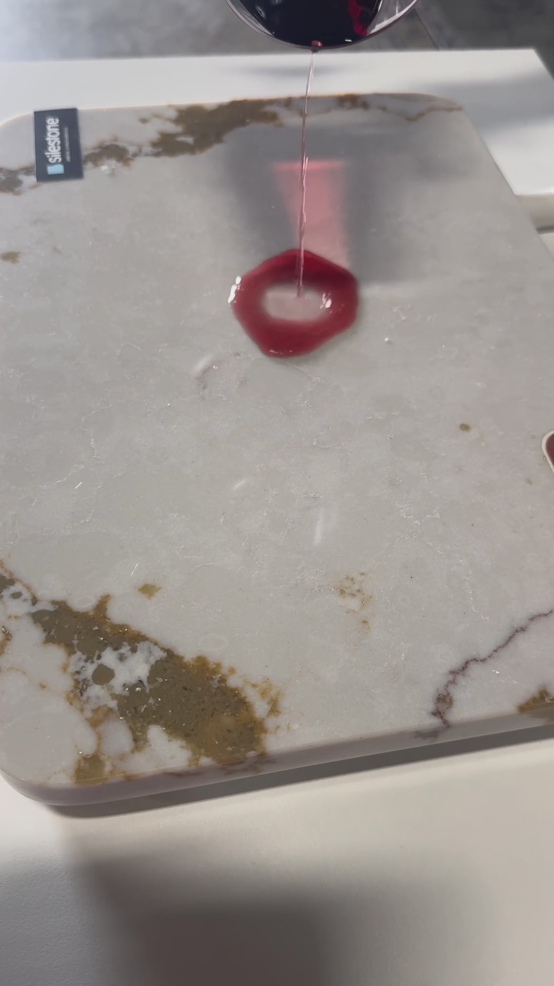 Using Natural Stone Cleaner to clean Silestone